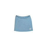 KNIT SKIRT - BABY BLUE