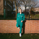 REFLECTIVE LOGO BOTTOMS - TEAL
