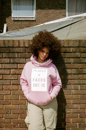 places + faces hoodie