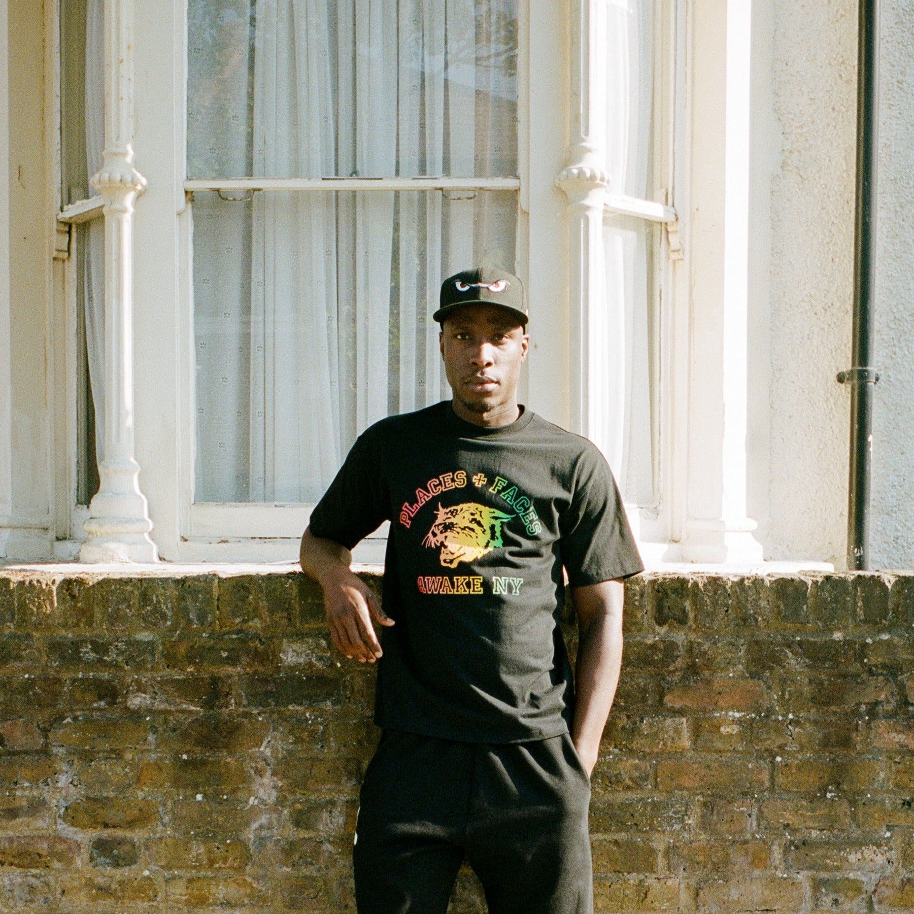 AWAKE x P+F TEE - BLACK