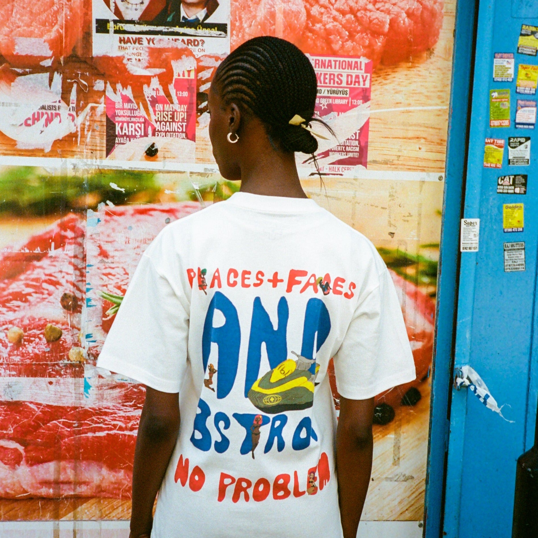 BSTROY x P+F TEE - WHITE