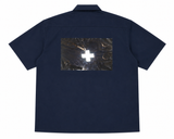 PLACES PLUS WORK SHIRT NAVY