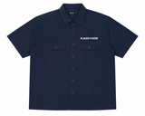 PLACES PLUS WORK SHIRT NAVY