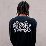 COZY WAFFLEKNIT - BLACK