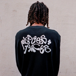 COZY WAFFLEKNIT - BLACK