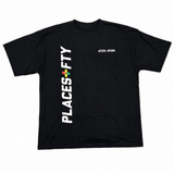 FREETHEYOUTH X P+F T-SHIRT - BLACK