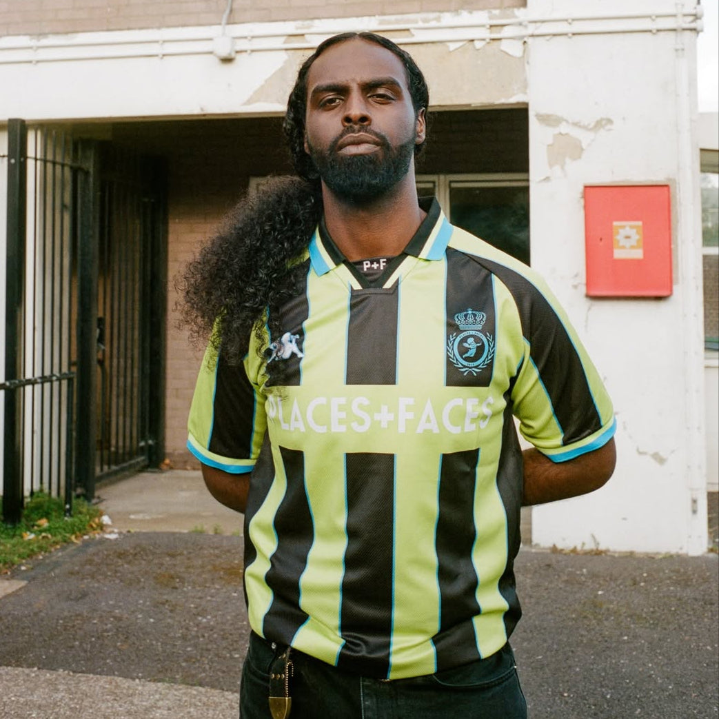 P+F CITY JERSEY - NEON GREEN/ BLACK