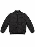 QUILTED PADDED MIDNIGHT JACKET - BLACK (1 of 1)