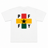 FREETHEYOUTH X P+F T-SHIRT - WHITE