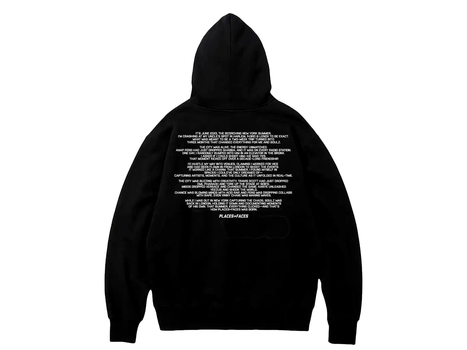 BATCAVE HOODIE - BLACK
