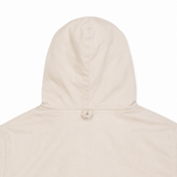 ZIP HOODED JACKET - BONE (1 of 1)