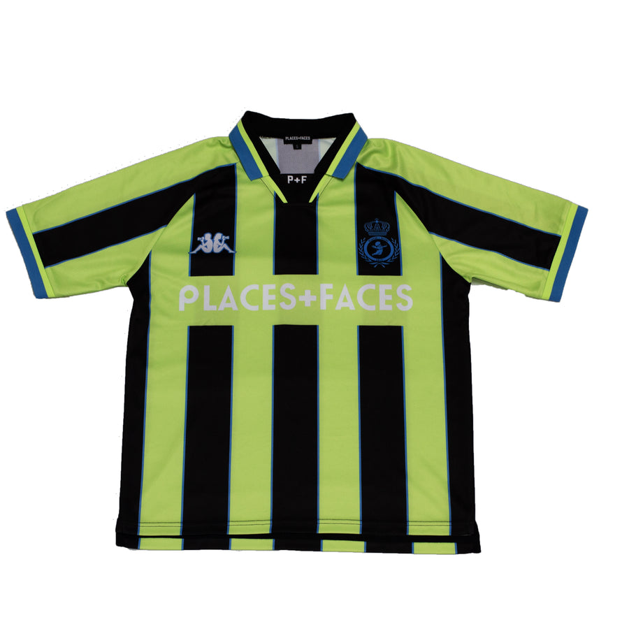 P+F CITY JERSEY - NEON GREEN/ BLACK