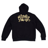 EMBLEM ZIP HOODIE - NAVY