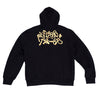 EMBLEM ZIP HOODIE - NAVY