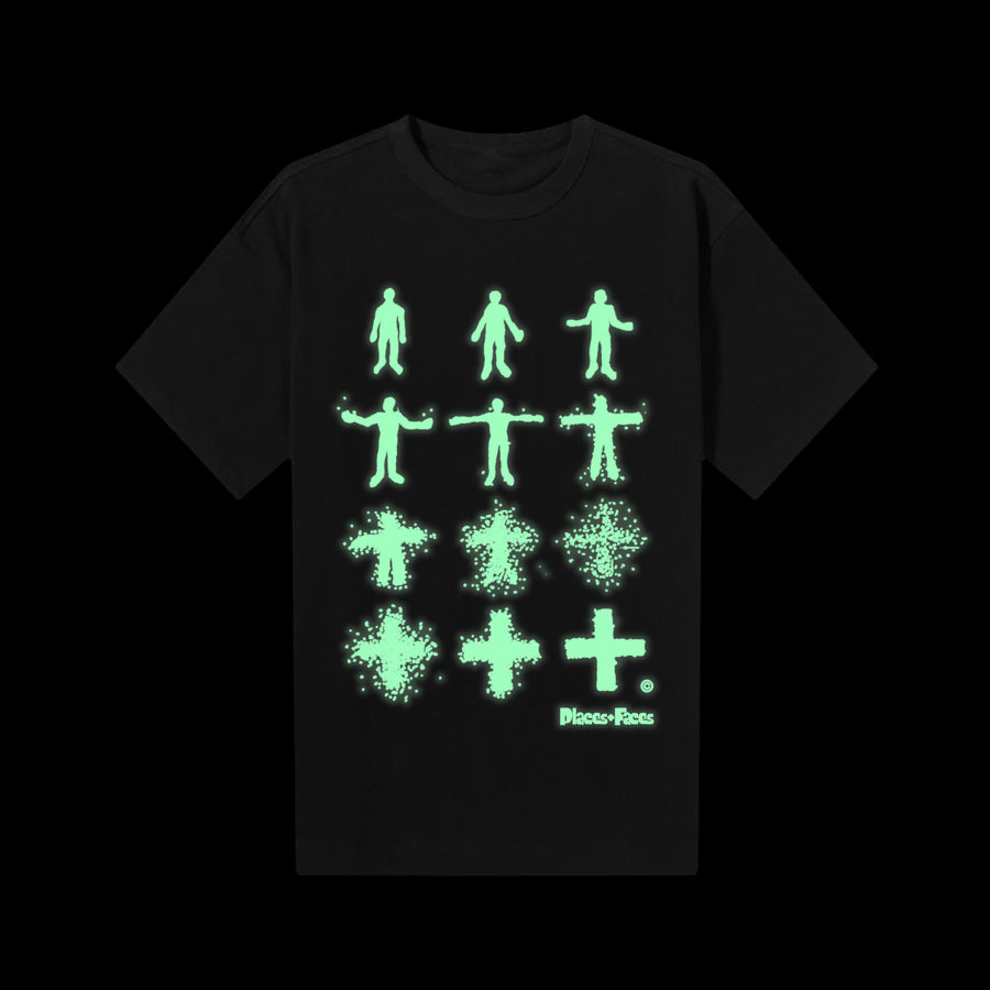 GLO MAN T-SHIRT - BLACK