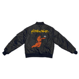 ANNIVERSARY MA-1 BOMBER JACKET - BLACK