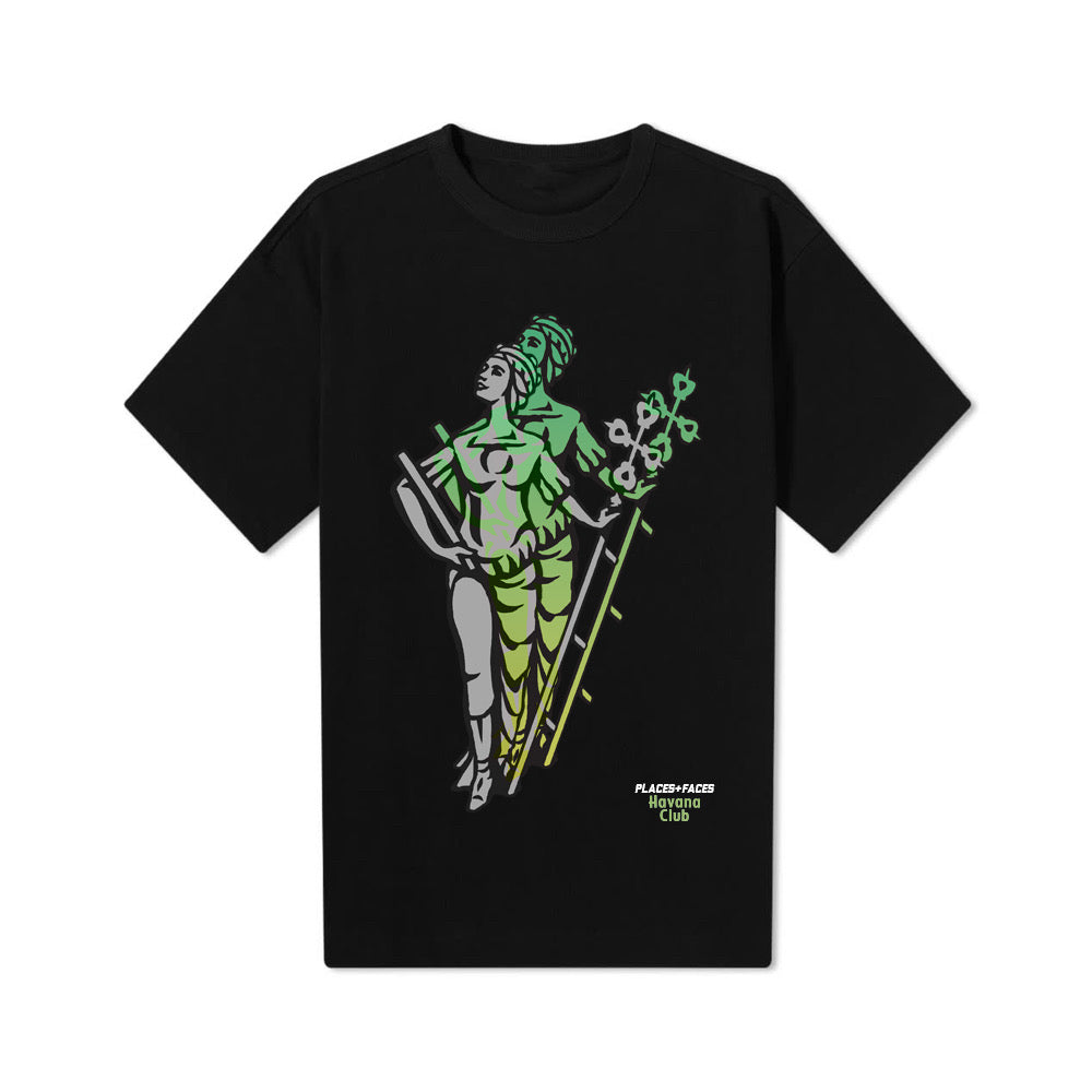 P+F x HAVANA CLUB T-SHIRT - BLACK