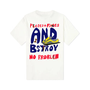 BSTROY x P+F TEE - WHITE