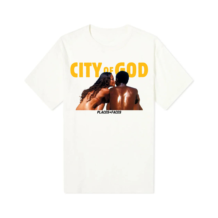 CITY OF GOD T-SHIRT - WHITE