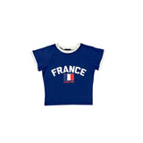 P+F FRA BABY TEE - BLUE