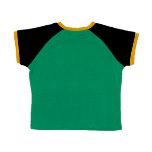 BABY TEE - GREEN/BLACK