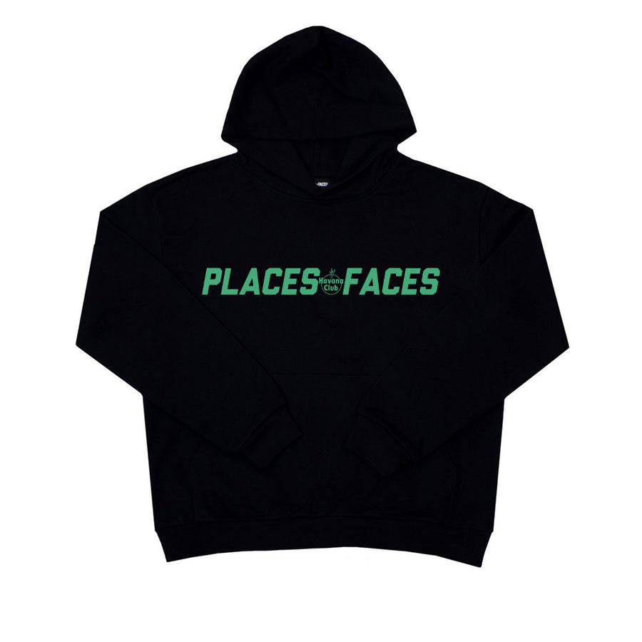 P+F x HAVANA CLUB HOODIE - BLACK