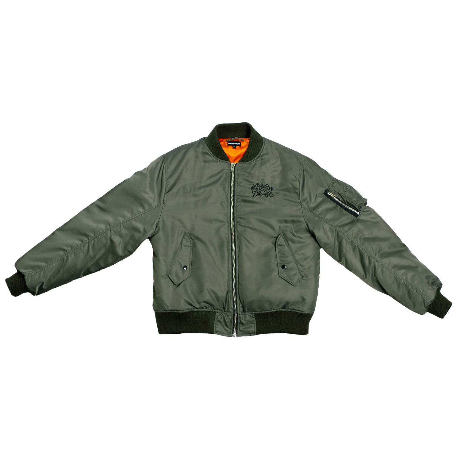 ANGEL MA-1 BOMBER JACKET - KHAKI