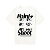 POINT + SHOOT TEE - WHITE
