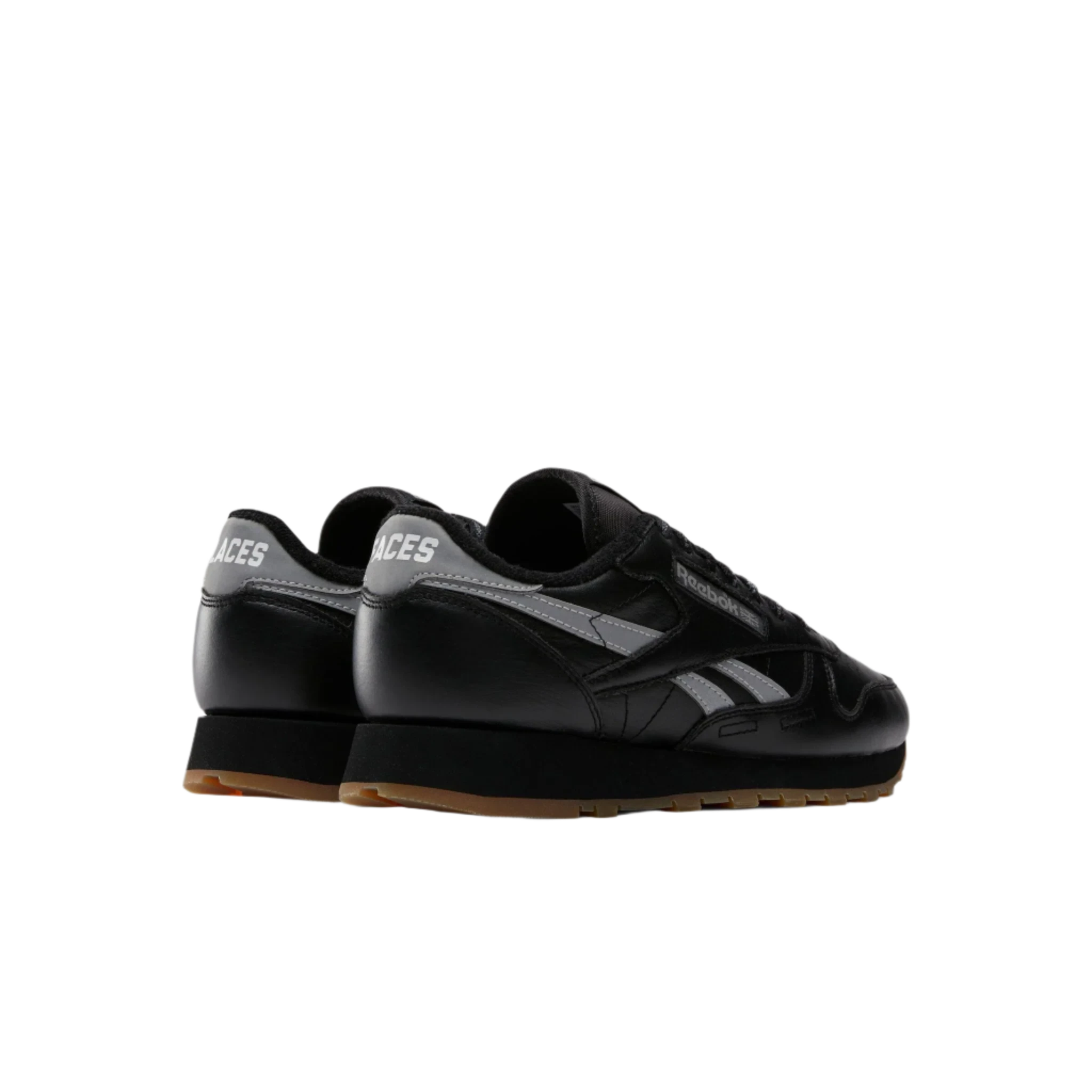 REEBOK x P+F CLASSIC LEATHER TRAINERS - BLACK