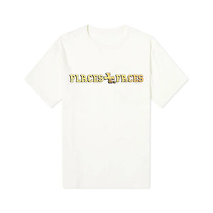 P+F x RIZLA TEE - WHITE/ GOLD