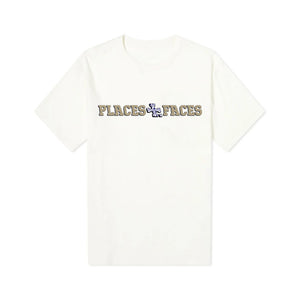 P+F x RIZLA TEE - WHITE/ BLUE