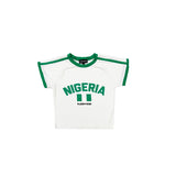 P+F NIGERIA BABY TEE - BLACK