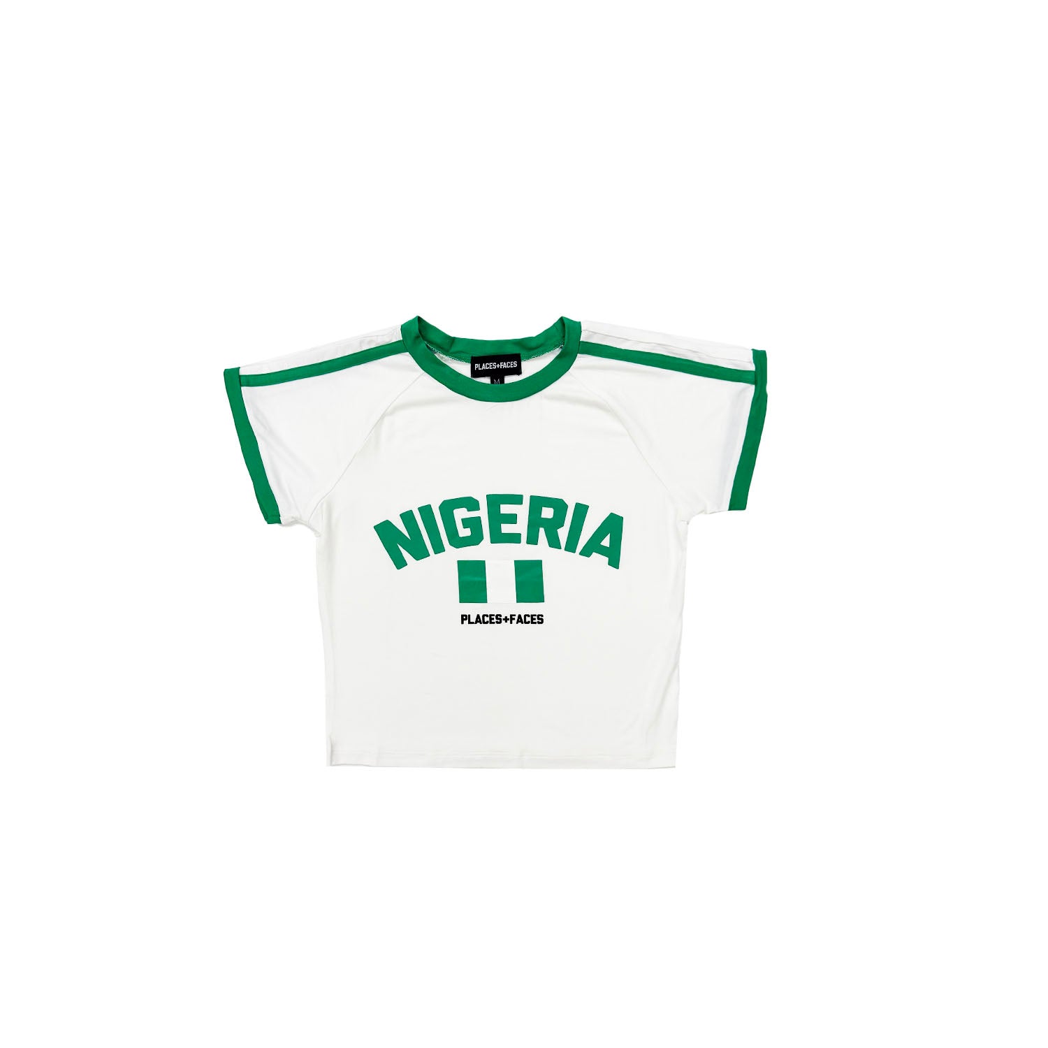 P+F NIGERIA BABY TEE - BLACK