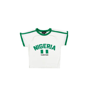 P+F NIGERIA BABY TEE - BLACK