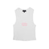 CURLY LOGO TANK - WHITE