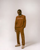 OLD ENGLISH CREWNECK - BROWN