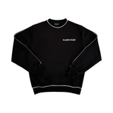 3M PIPING CREWNECK - BLACK
