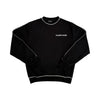 3M PIPING CREWNECK - BLACK