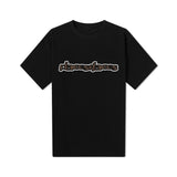 SHIBUYA T-SHIRT - BLACK/BROWN (CLASSIC TEE)