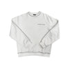 3M PIPING CREWNECK - WHITE