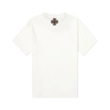 SHIBUYA T-SHIRT - WHITE/BROWN (CLASSIC TEE)