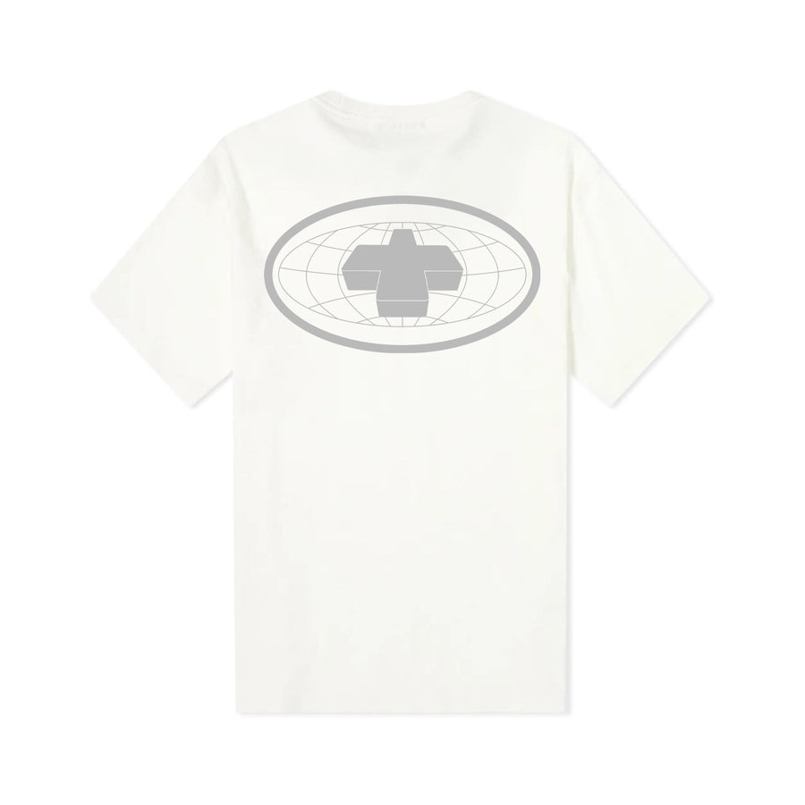 WORLDWIDE T-SHIRT - WHITE/REFLECTIVE (CLASSIC TEE)