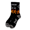 FLAME SOCKS - BLACK