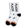 WHITE FLAME SOCKS