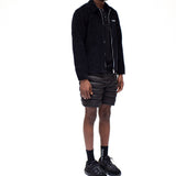 CORDUROY JACKET - BLACK