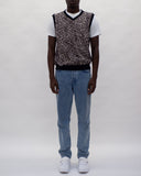 LEO-PLUS JERSEY VEST - GREY