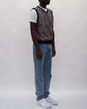 LEO-PLUS JERSEY VEST - GREY