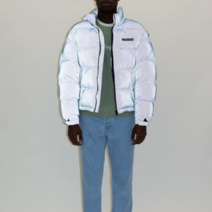 REFLECTIVE DOWN JACKET - SILVER 3M