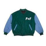 DENIM VARSITY JACKET