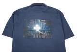 PLACES PLUS WORK SHIRT NAVY
